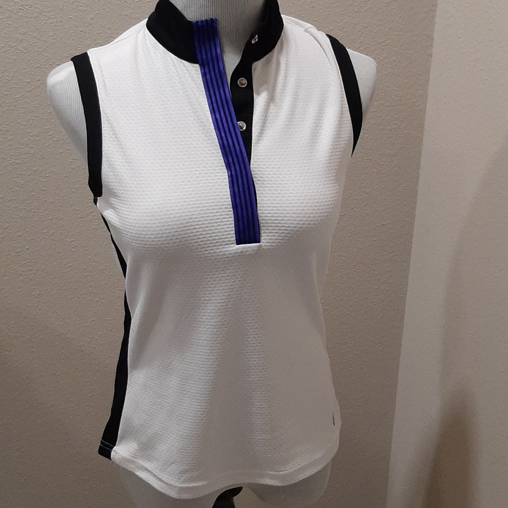 GGBlue Luxe Sport golf shirt Size S